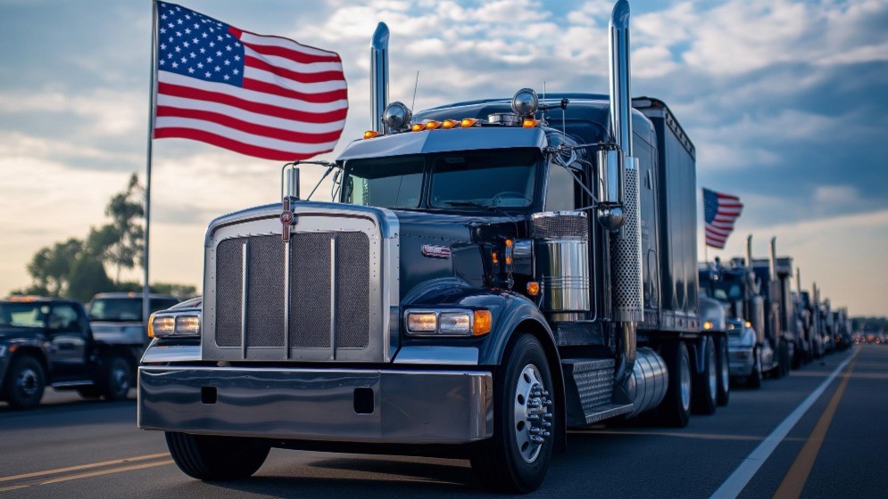 VWTRUCKN LLC tractor on the road